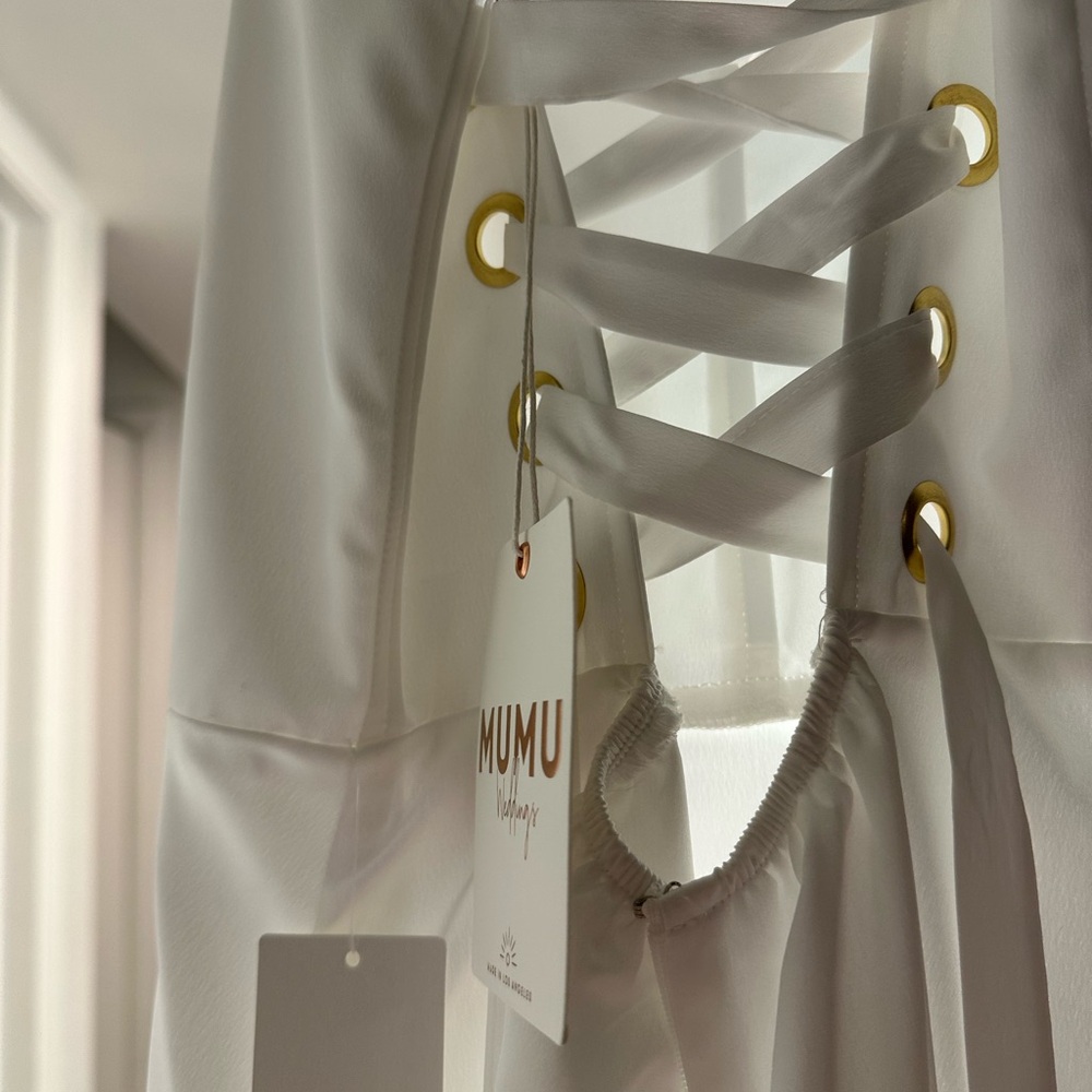 Show Me Your MuMu White Maxi Dress - Picture 8 of 8